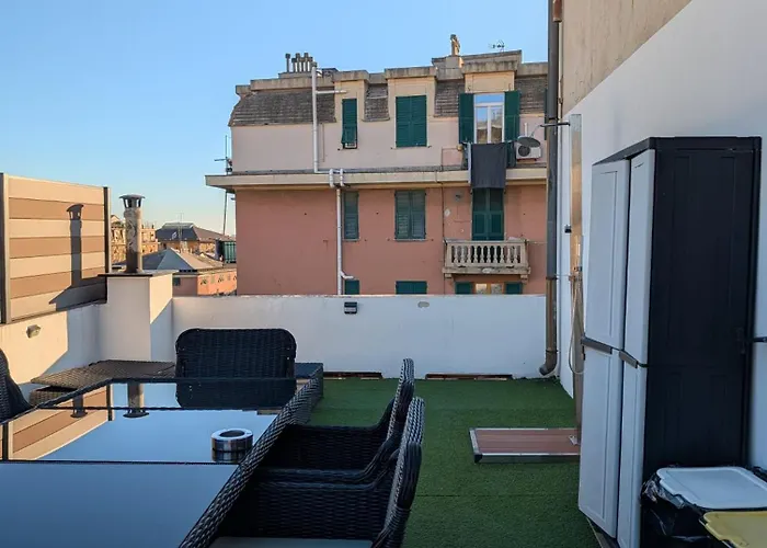 Apartamento Antico Attico Genovese Génova
